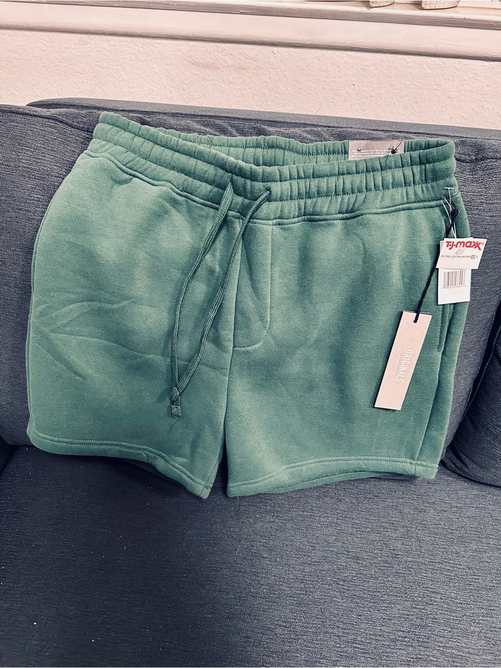Original Classic Brooklyn Cloth Men's Athletic Shorts in Sage Green New with tag